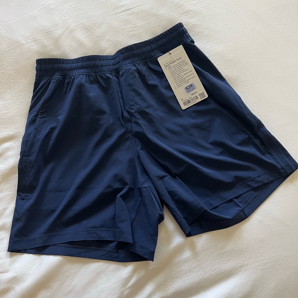 Lululemon Athletica Deep Blue Shorts